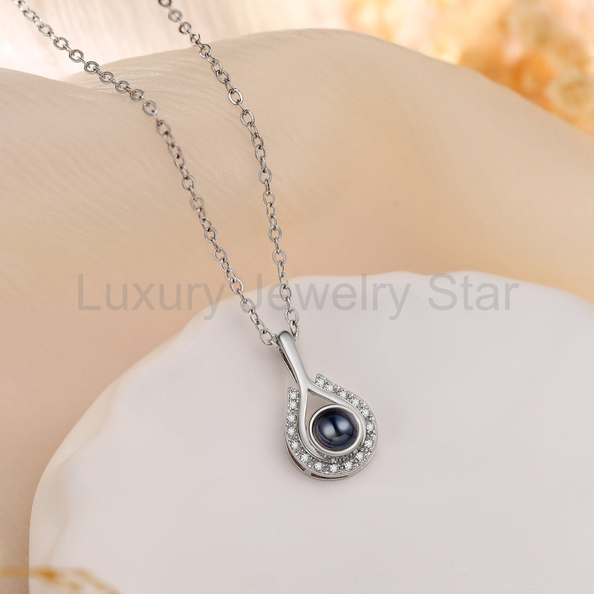 Custom Photo Projection Necklace - image 7