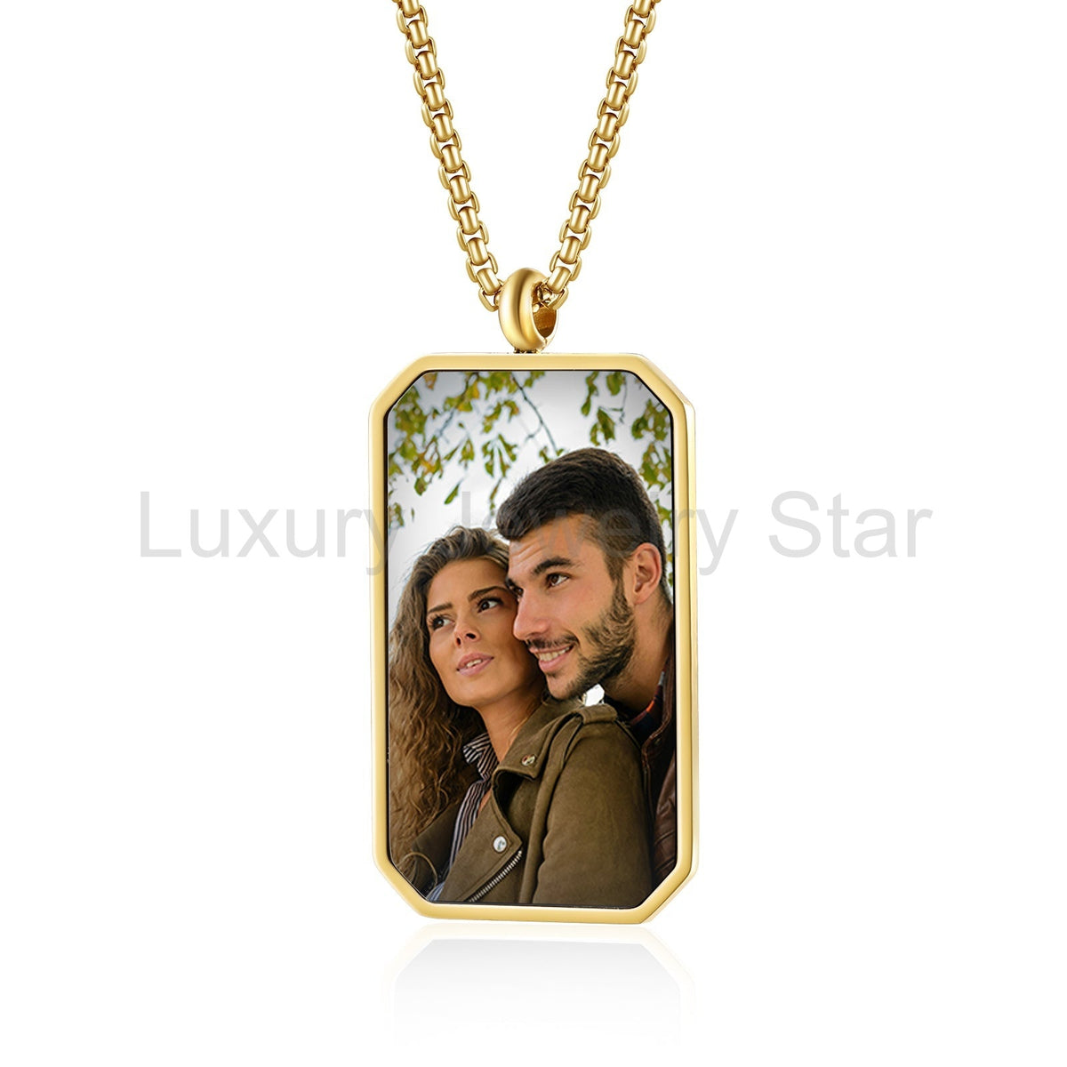 Custom Photo Thermal Necklace