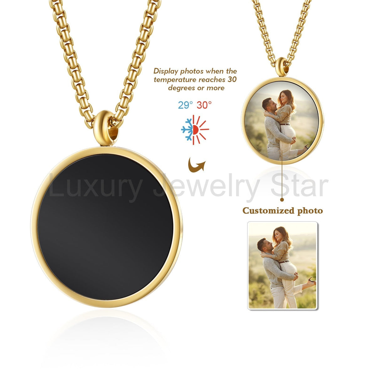 Custom Photo Thermal Necklace - image 11