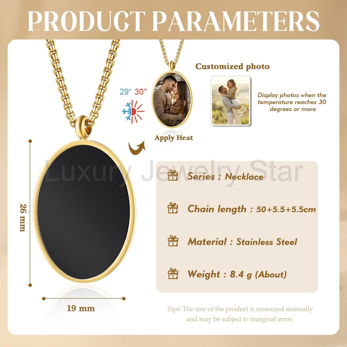 Custom Photo Thermal Necklace - image 15