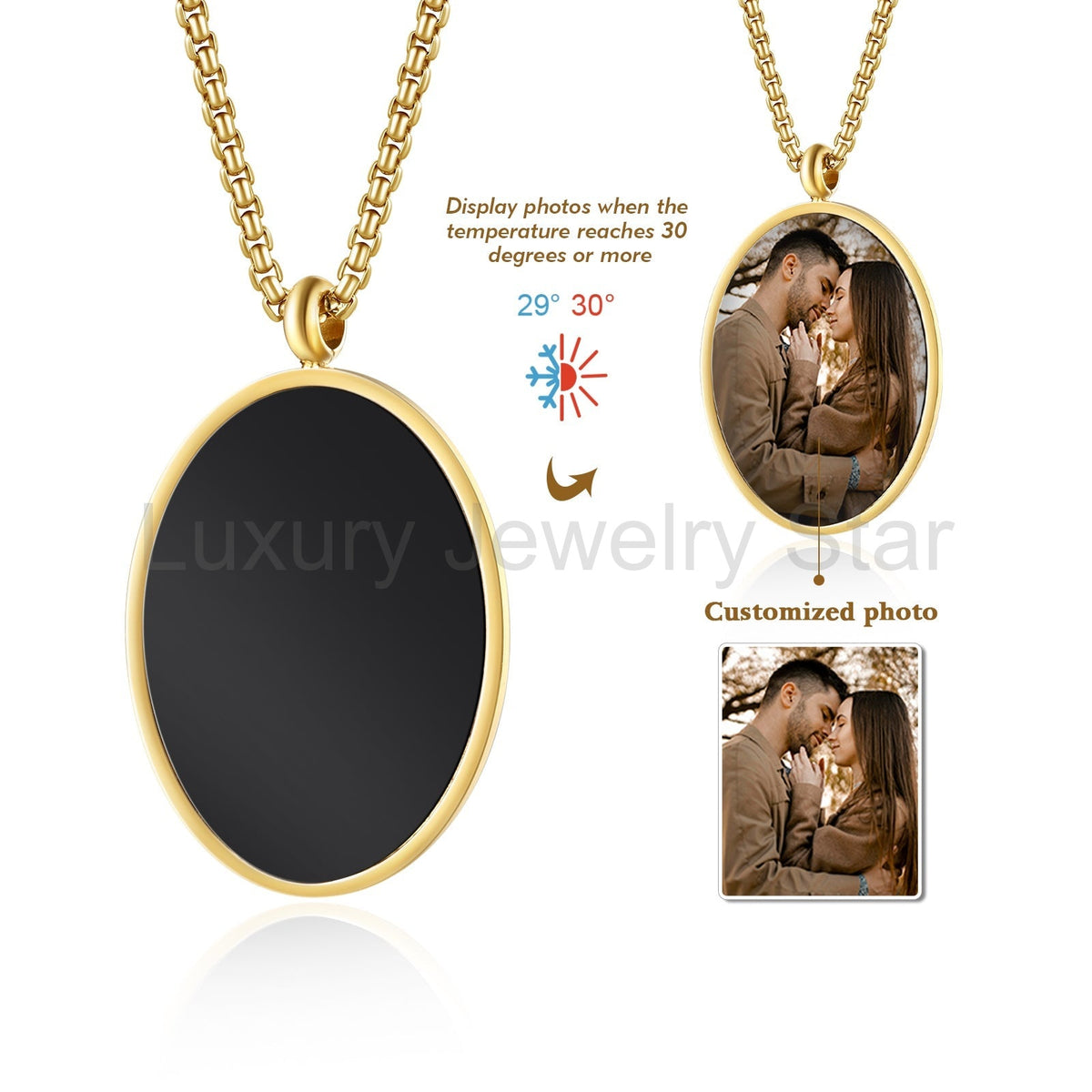 Custom Photo Thermal Necklace - image 17