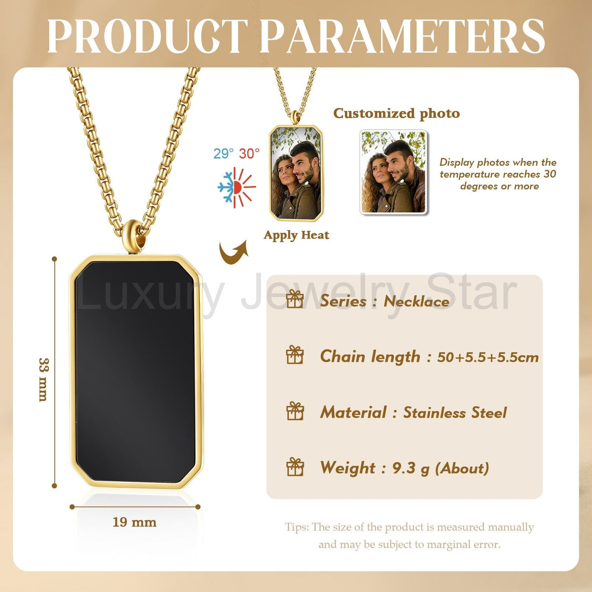 Custom Photo Thermal Necklace - image 21