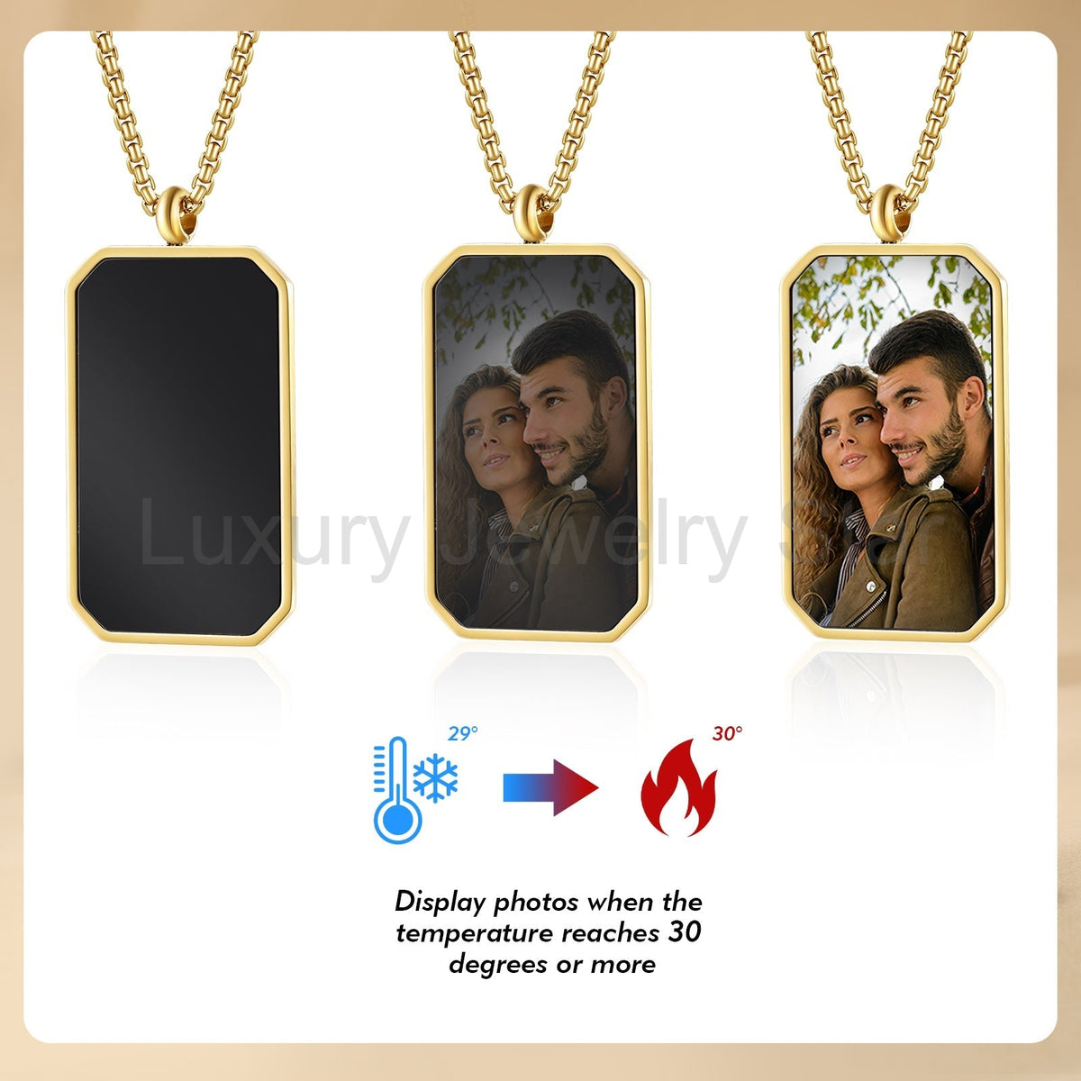 Custom Photo Thermal Necklace - image 22