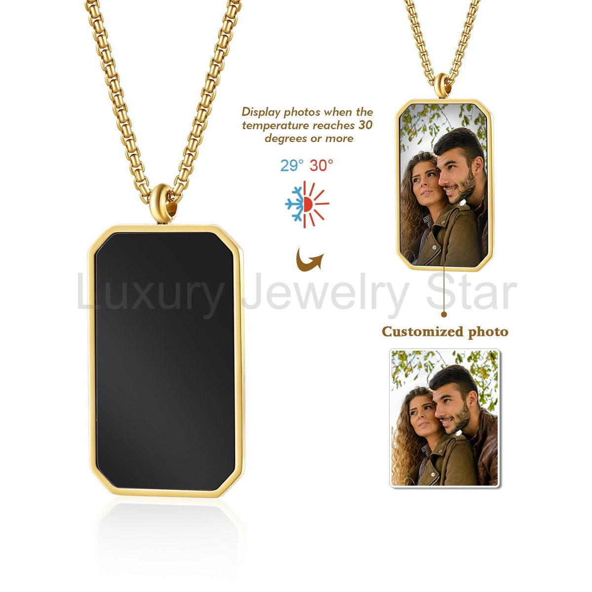 Custom Photo Thermal Necklace - image 23