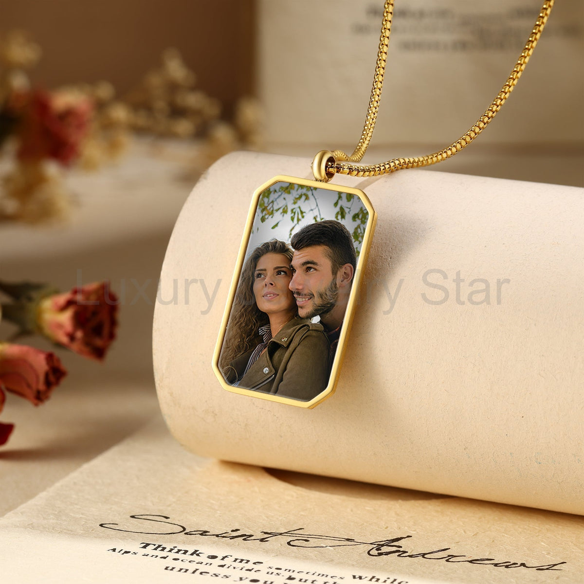 Custom Photo Thermal Necklace - image 3