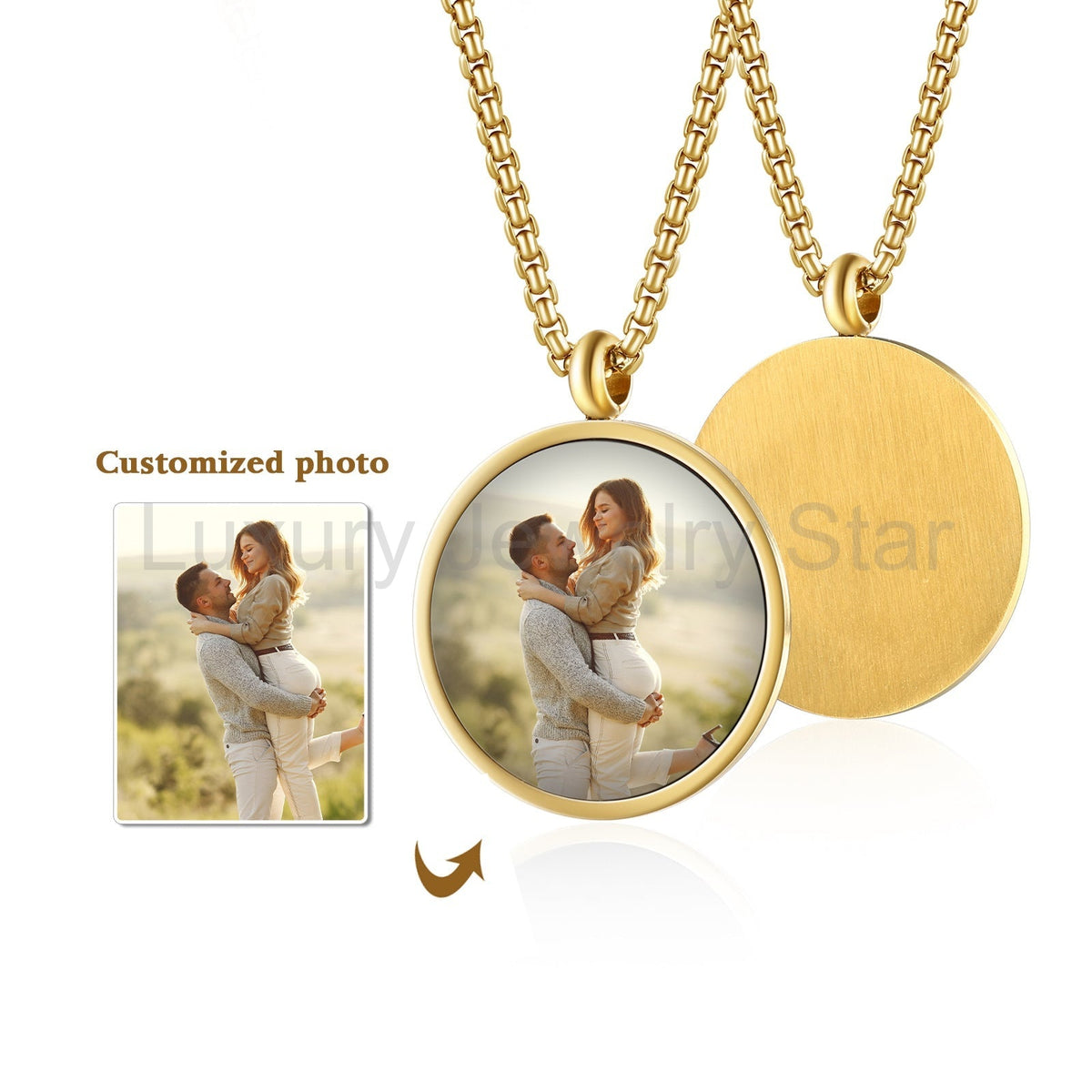 Custom Photo Thermal Necklace - image 8