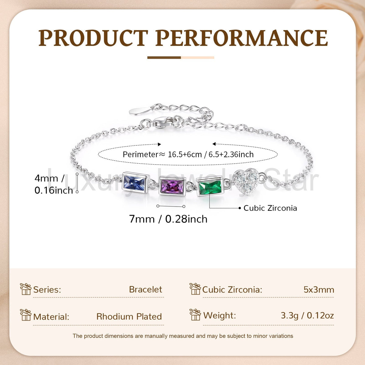 Customer Birthstone Bracelet - image 12