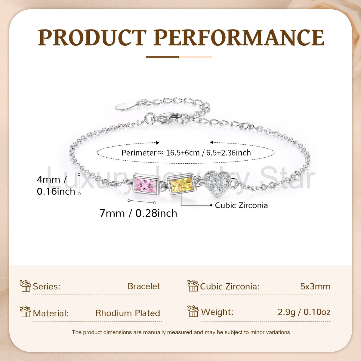 Customer Birthstone Bracelet - image 13
