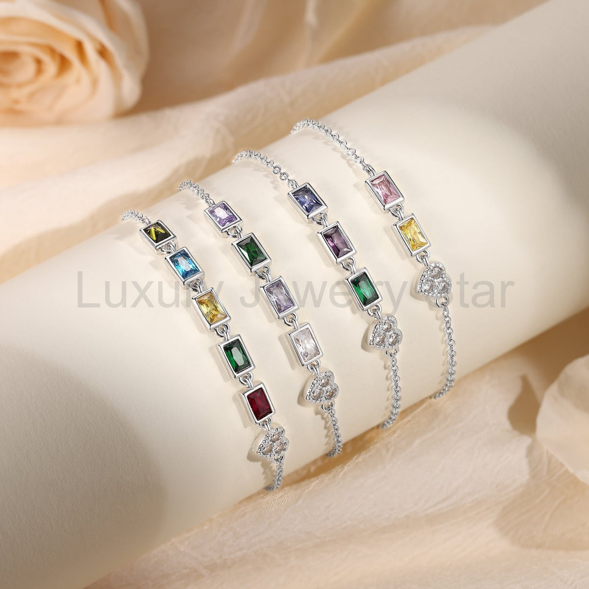 Customer Birthstone Bracelet - image 8