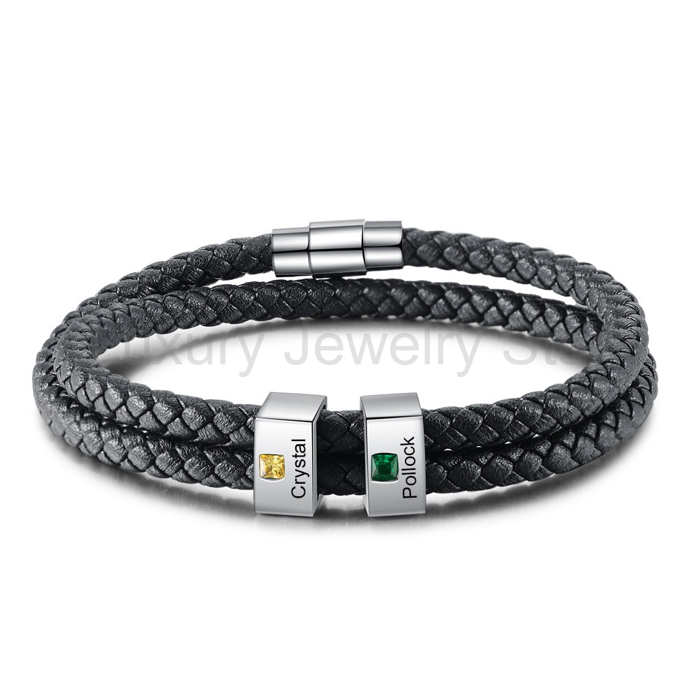 Engraved Stainless Steel Bracelet - image 2