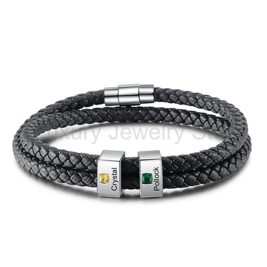 Engraved Stainless Steel Bracelet - image 2
