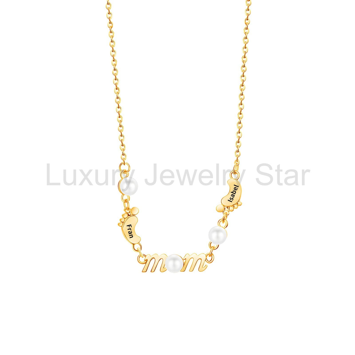 Mother's Day Foot Shape Necklace