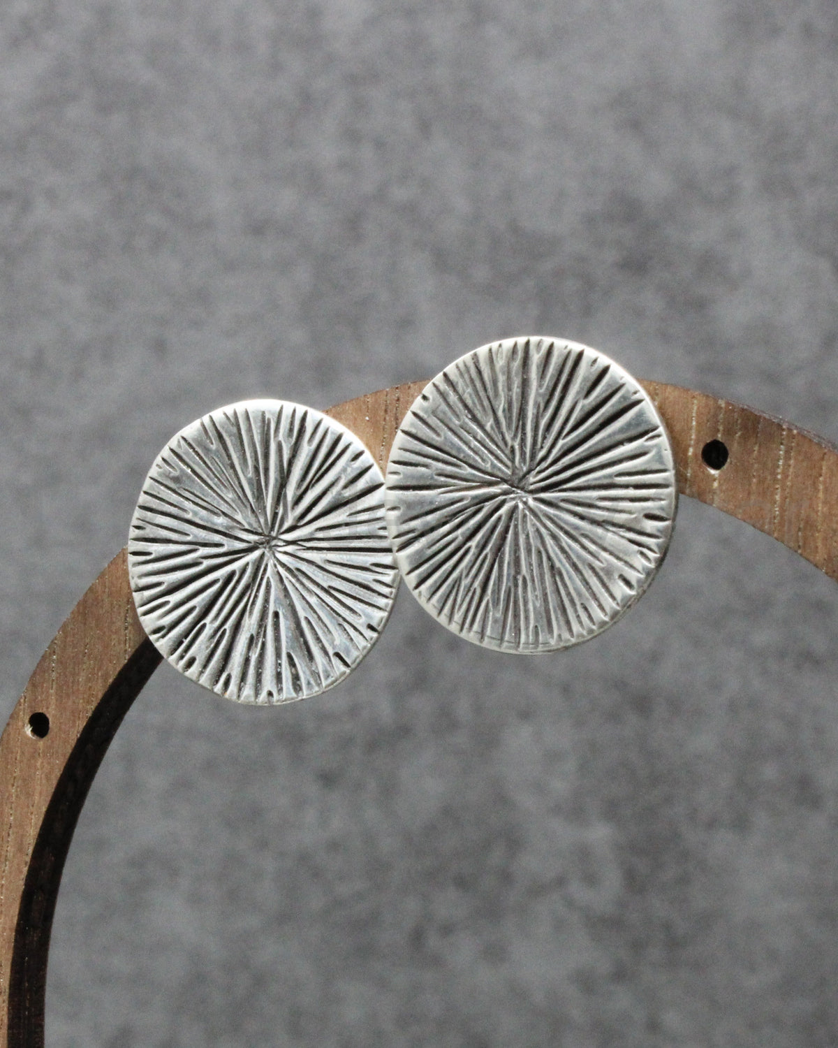 Circle Burst Earrings - image 2