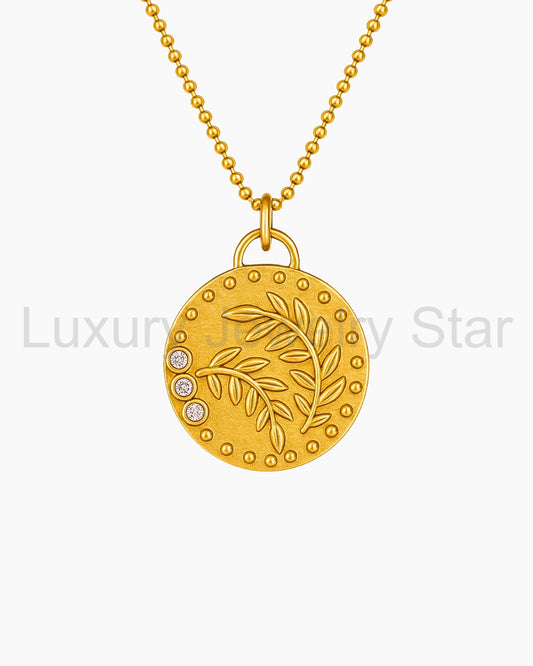 Coin Necklace - Gold