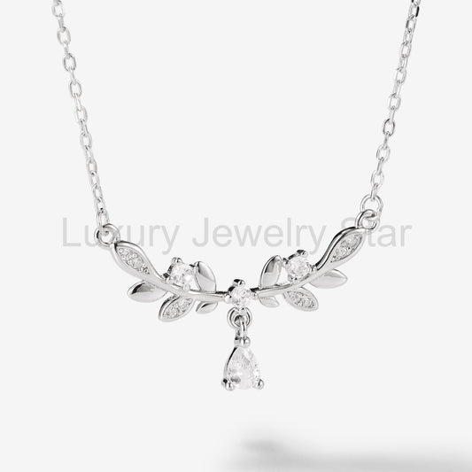 Leaf Inspired Necklace Gift For Her