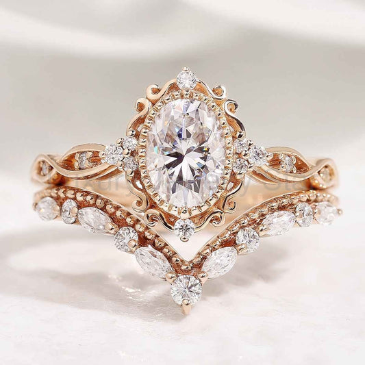 Moissanite Stacking Wedding Band One Piece For Women