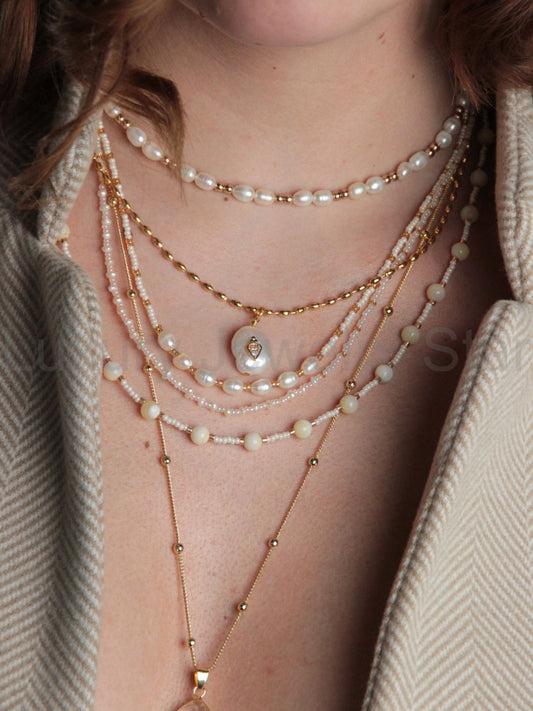ALBA choker - Cultured pearls - image 2