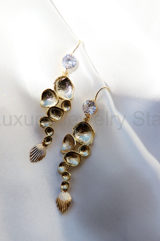 CORAL earrings