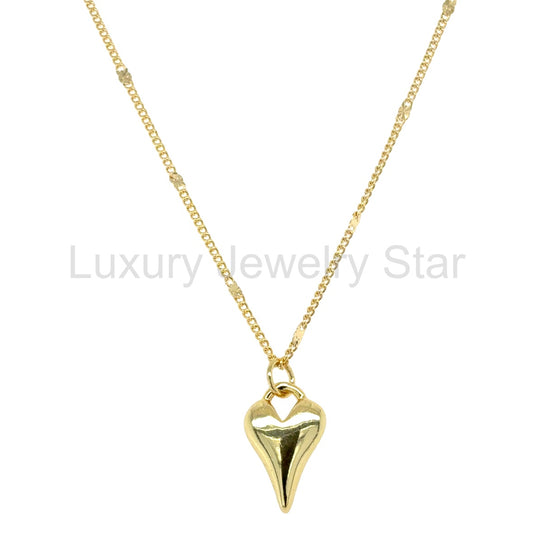 My Long Heart Necklace