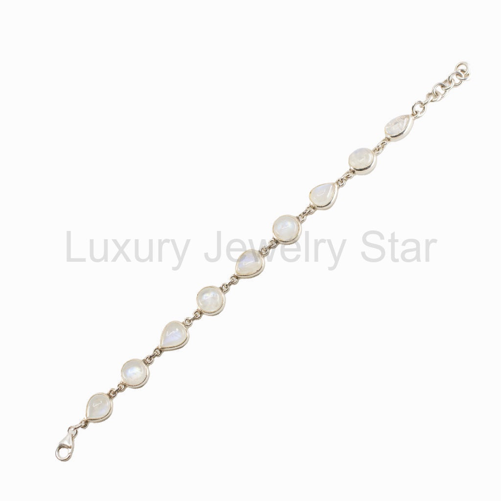 Rainbow Moonstone Bracelet - image 3