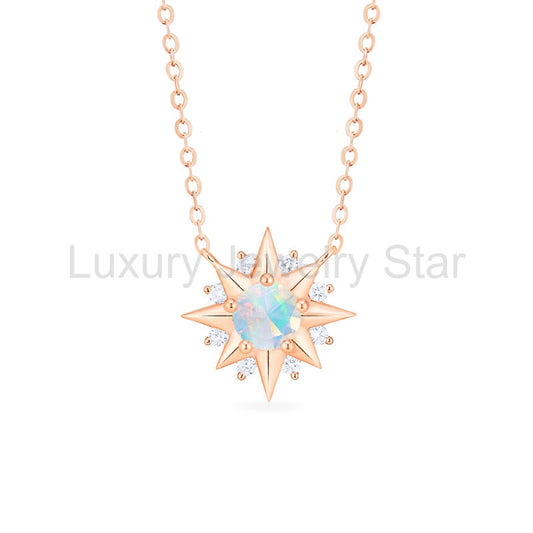 [Astra] Starlight Necklace in Australian Opal