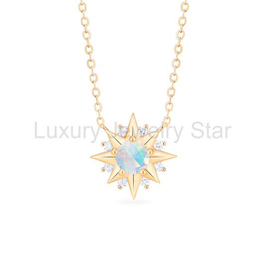 [Astra] Starlight Necklace in Australian Opal - image 2