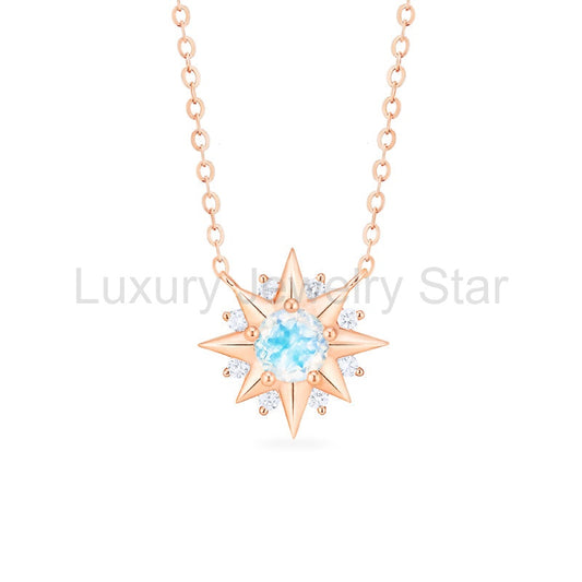 [Astra] Starlight Necklace in Moonstone