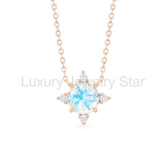 [Polaris] North Star Necklace in Moonstone