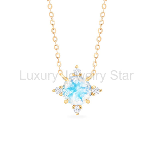 [Polaris] North Star Necklace in Moonstone - image 2