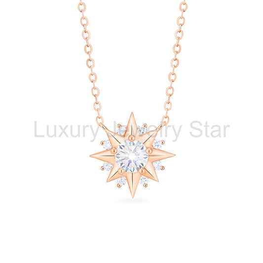 [Astra] Starlight Necklace in Moissanite