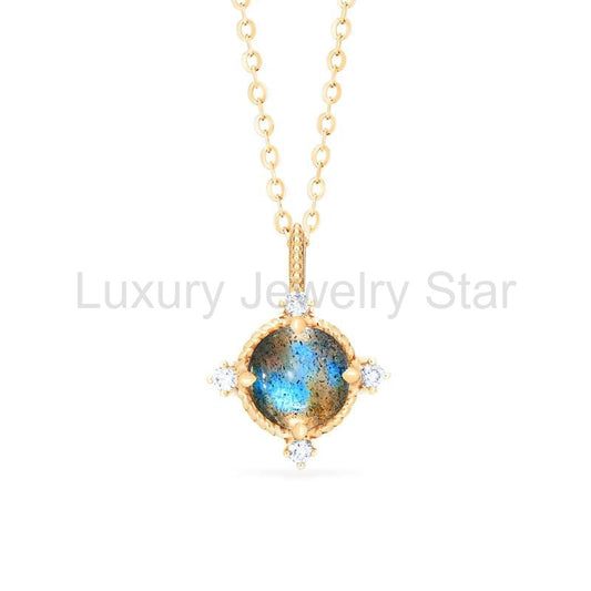 [Stella] Aura of Galaxy Necklace in Labradorite - image 2