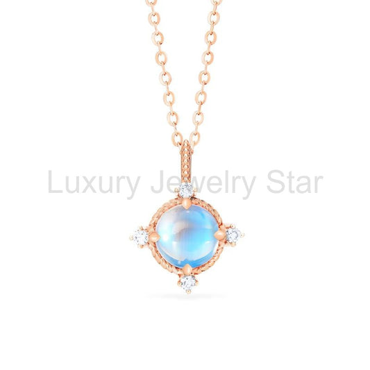 [Stella] Aura of Galaxy Necklace in Moonstone