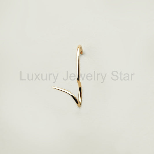 VINE VERTICAL EARRING