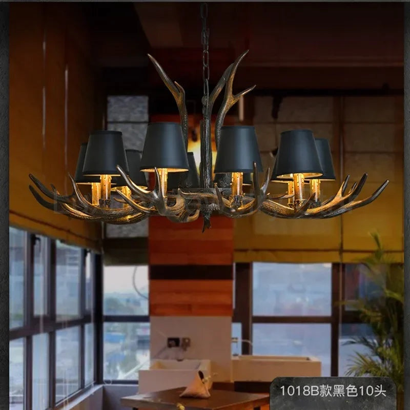Resin Antler Chandelier - image 2