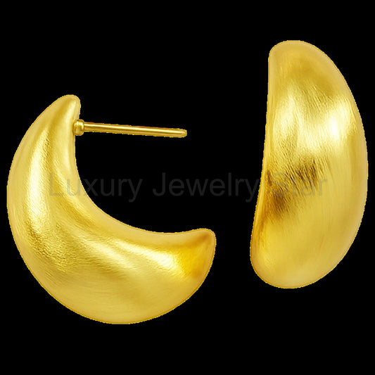 Betty Carré Lua Earrings Gold