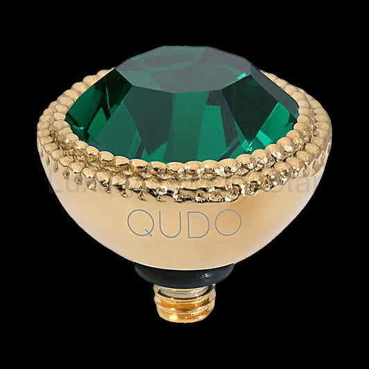 QUDO Fabero Top 0.43" Gold | Green & Golden Collection