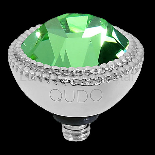 QUDO Fabero Top 0.43” Silver | Green & Golden Collection