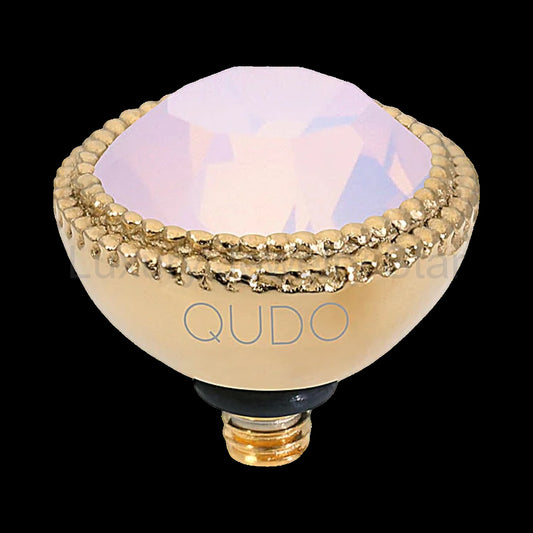 QUDO Fabero Top Gold | Pink Crystals Collection