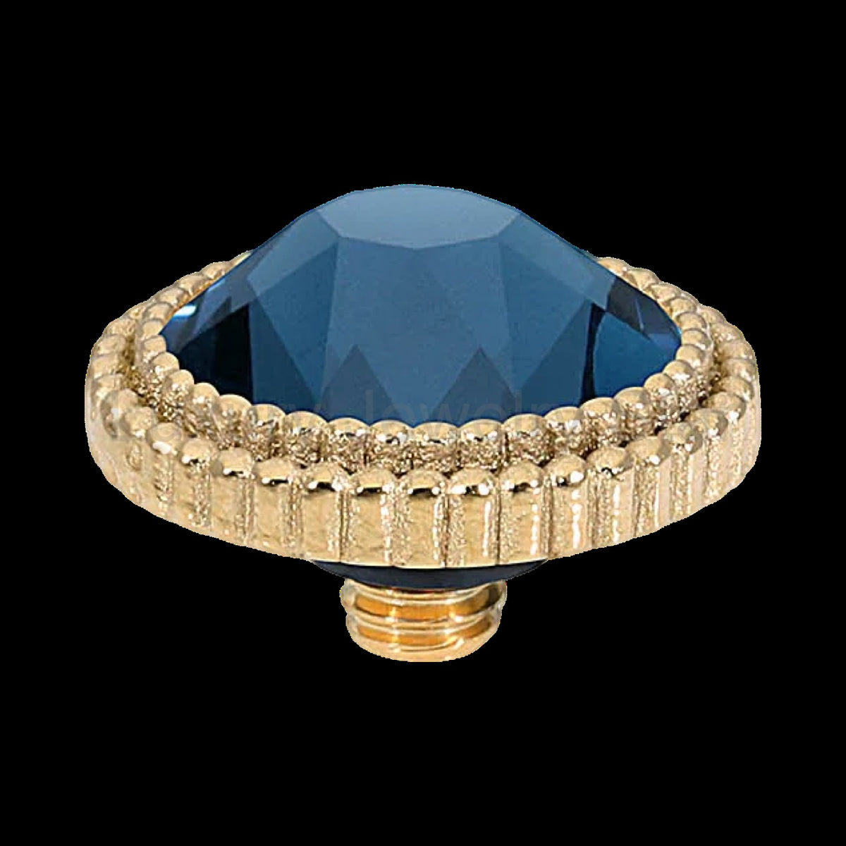 QUDO Flat Fabero Top Rose Gold | Blue Crystal Collection - image 2