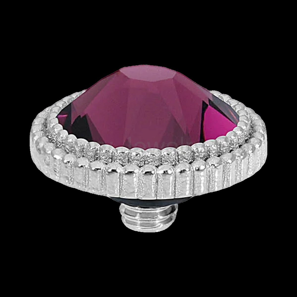 QUDO Flat Faberro Top Silver | Velvet Noir Collection - image 2