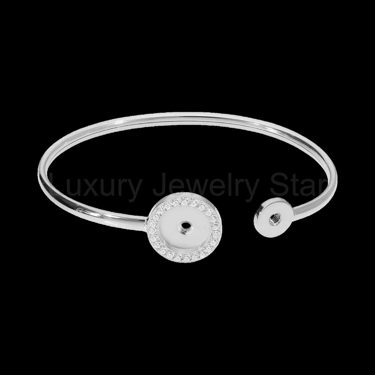 QUDO Portofino Bangle I Silver