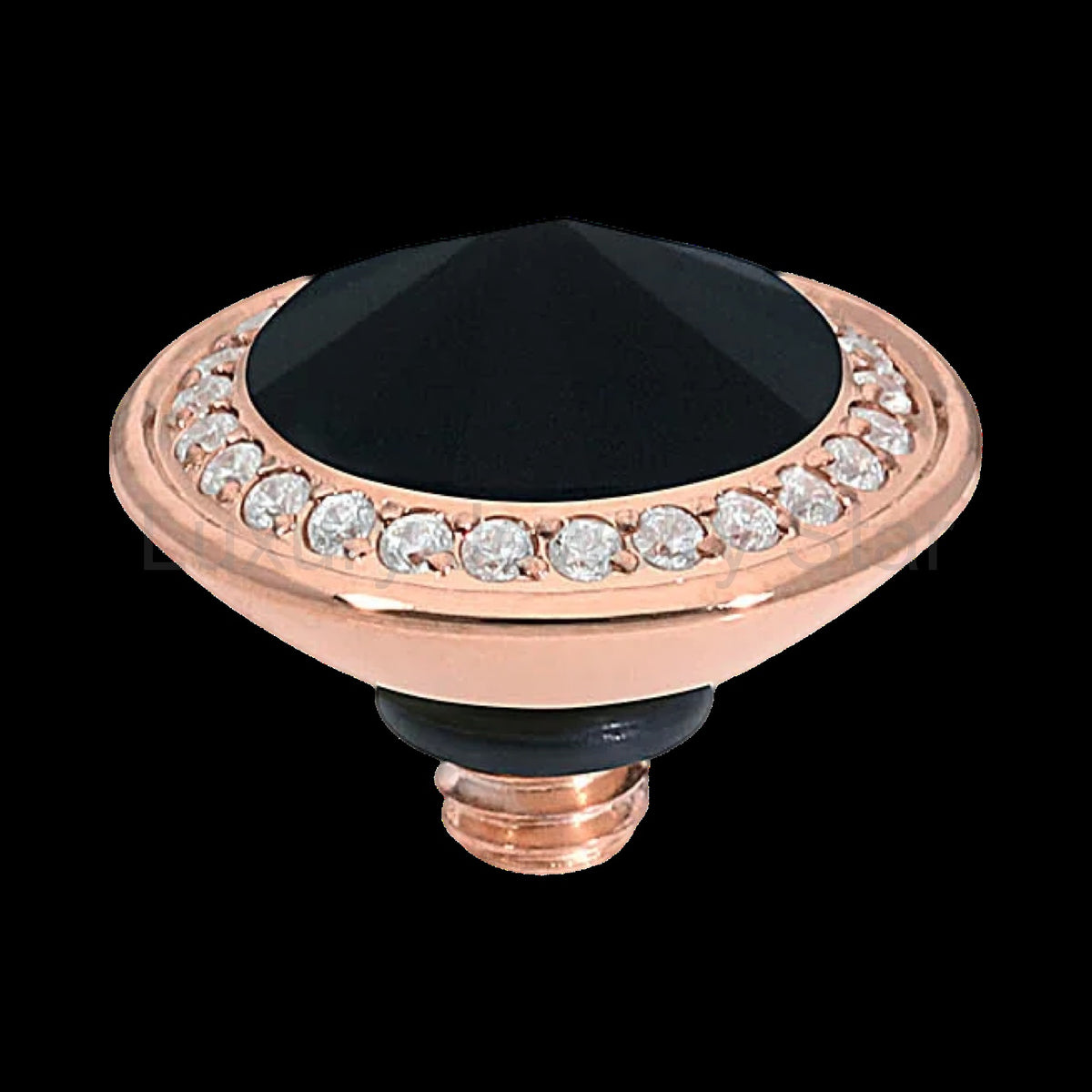 QUDO Tondo Small Deluxe Top 0.35" Rose Gold I Neutral Collection - image 3