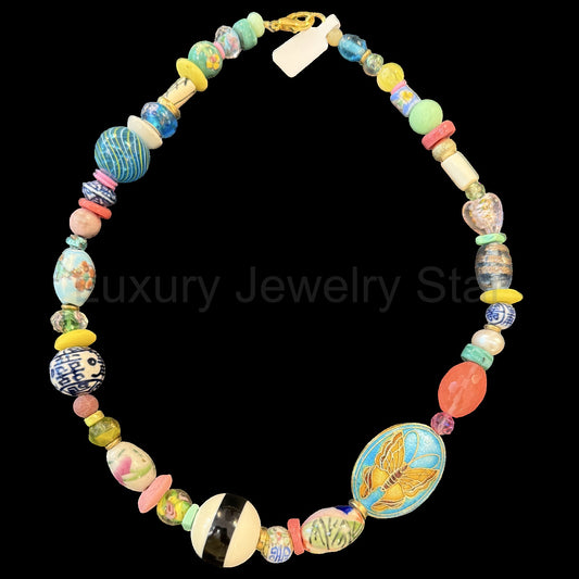 The Riviera Relic One-of-One Beaded Necklace