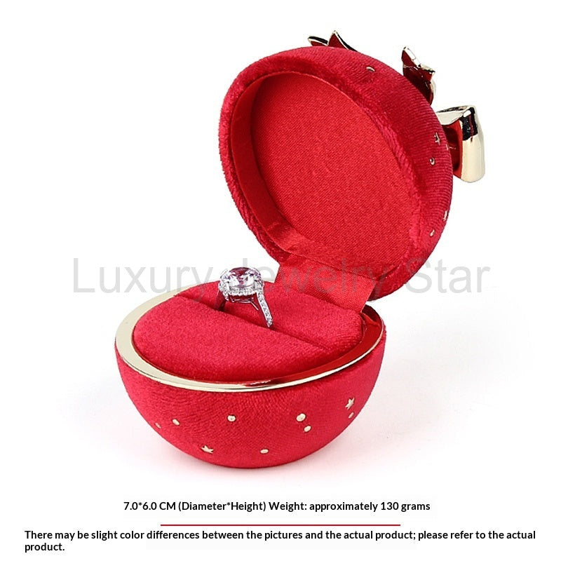 Romantic Spherical Bow-knot Jewelry Box for Ring and Necklace - image 10