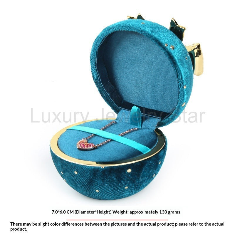 Romantic Spherical Bow-knot Jewelry Box for Ring and Necklace - image 13