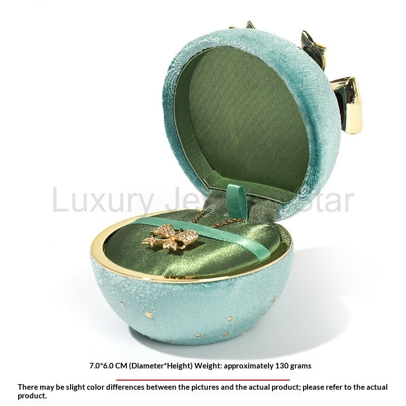 Romantic Spherical Bow-knot Jewelry Box for Ring and Necklace - image 15