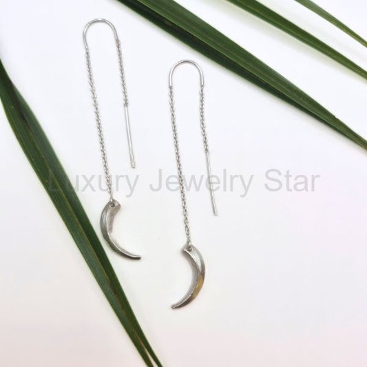 Handmade Claw Threader Earrings