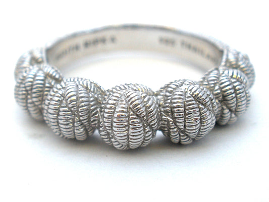 Sterling Silver Ring by Judith Ripka Size 8