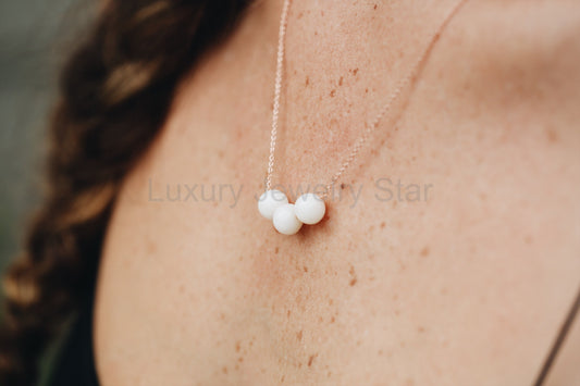 3 Pearl Necklace