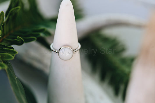 Beaded Band Ring